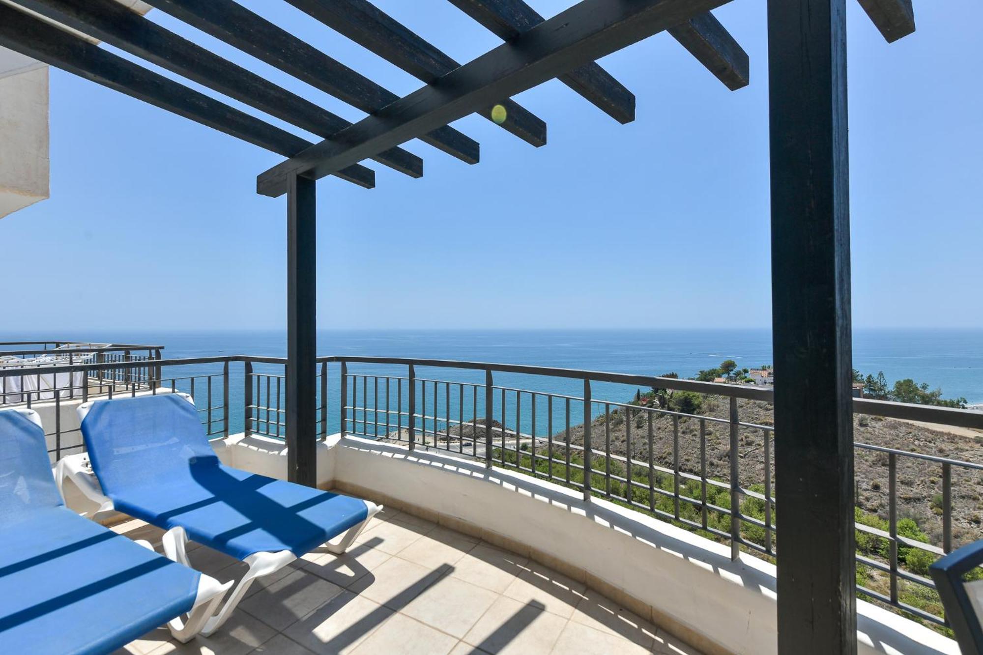 Apartamento Vista Mar Frontal Garaje Y Wifi Torrox Εξωτερικό φωτογραφία